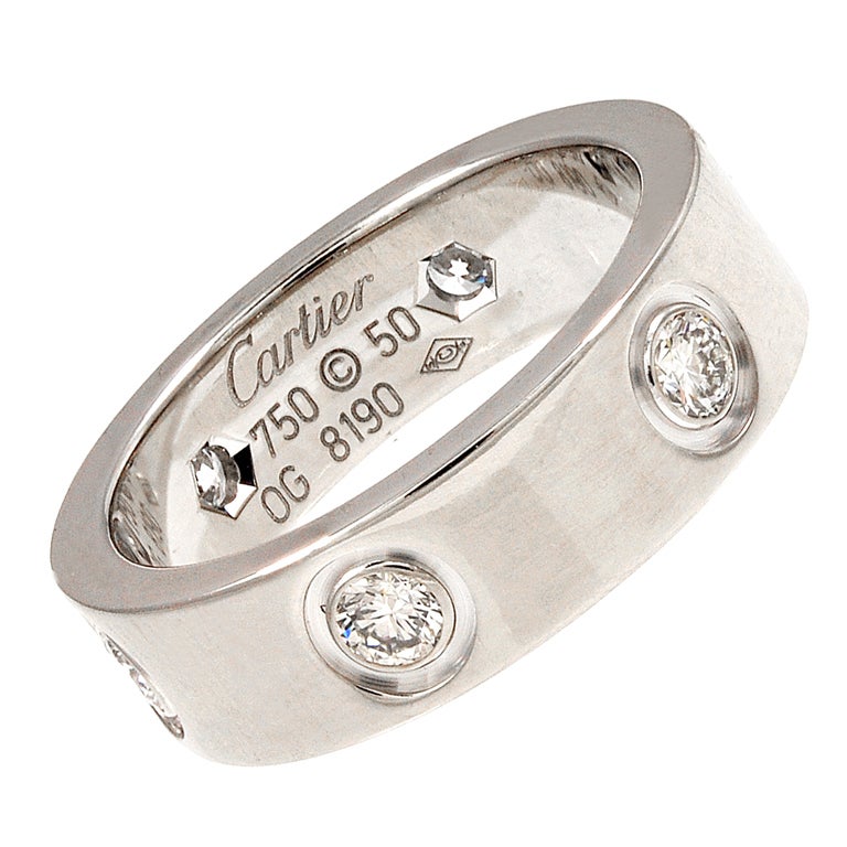 cartier love ring serial number